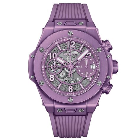 Hublot summer purple watch